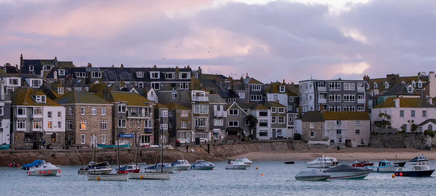 Cornwall harbour scene representing Stormy Studios web design Cornwall service area